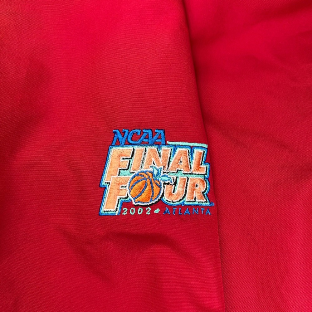 Vintage Cutter & Buck Indiana Hoosiers 2002 NCAA Finalist Pullover Red Mens L - Picture 12 of 16
